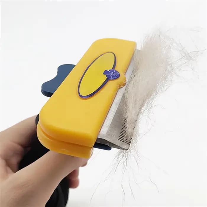 Brosse de toilettage pour animaux de compagnie, peigne d'épilation pour chiens et chats, peignes de Massage pour perte de poils de chat, brosse de nettoyage pour chat