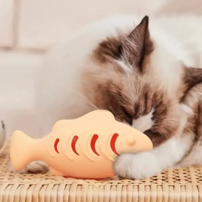 Distributeur de nourriture interactif pour chat d'intérieur