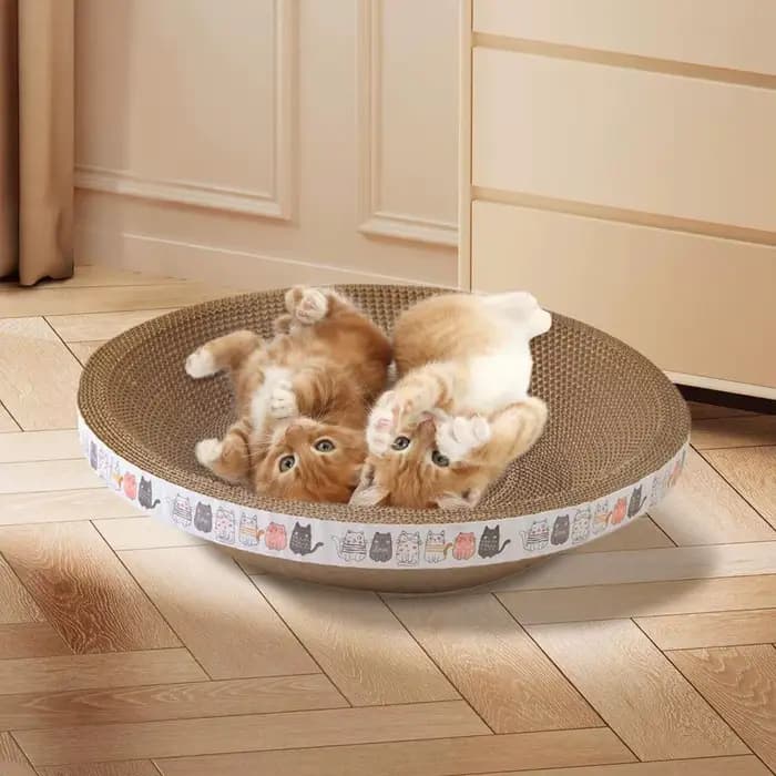 Gratte-chat ondulé grattoirs pour chat planche à gratter