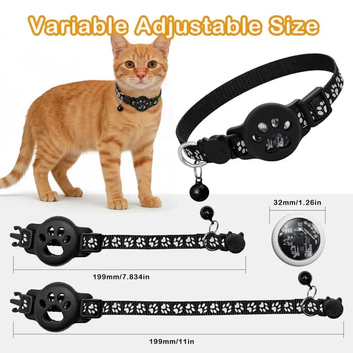 2 types de traceurs GPS multifonctionnels pour animaux de compagnie