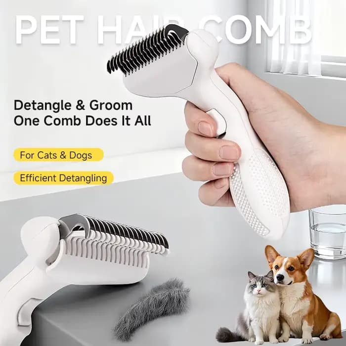 Peigne à nœuds pour animaux de compagnie