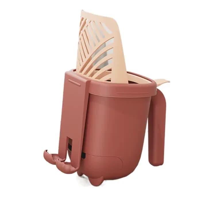 Pelle à litière pour chat avec filtre
