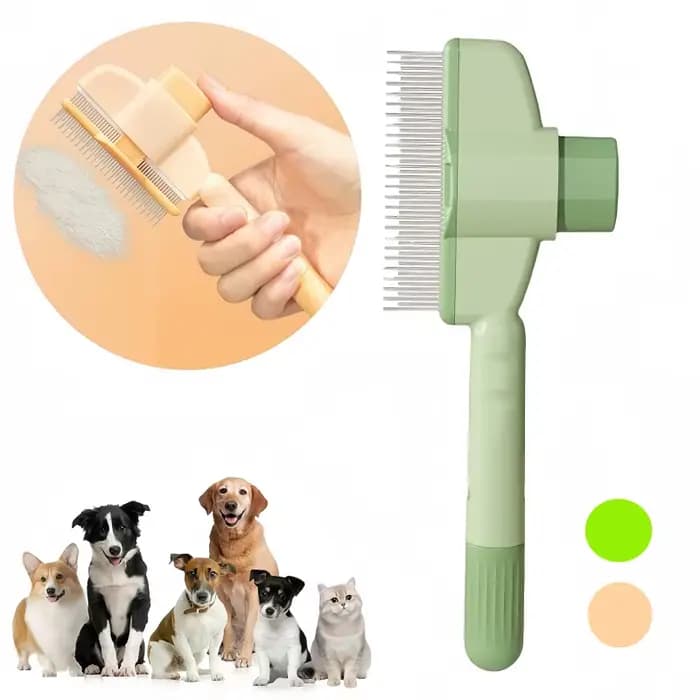 Brosse épilatoire pour chien et chat, toilettage pour chien, accessoires pour animaux de compagnie, peigne pour poils longs, nettoyage des poils, brosse de bain, fournitures pour chiens