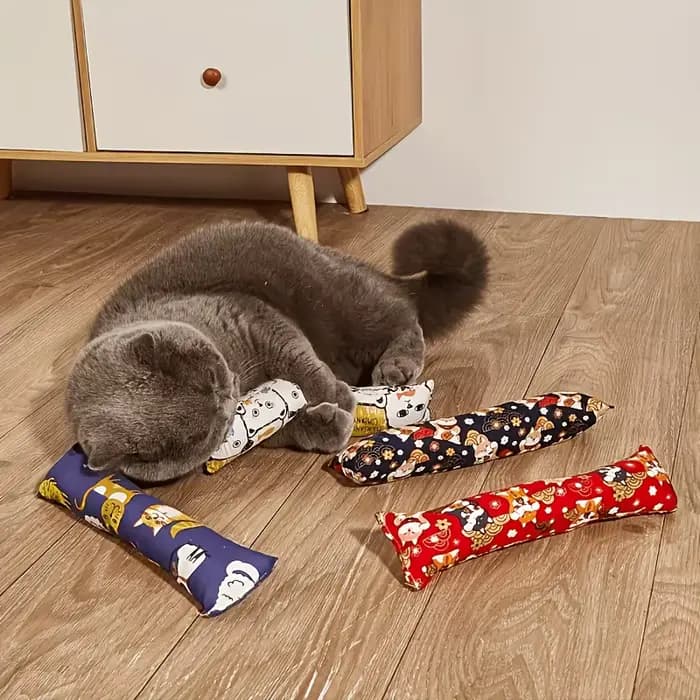 Jouet à mâcher en peluche pour chat - Faites le bonheur et la satisfaction de votre