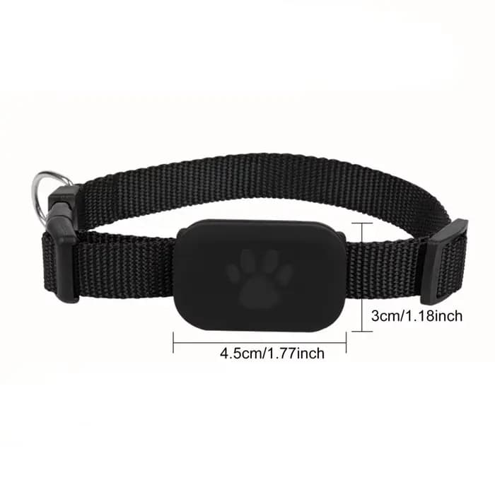 Collier pour animaux de compagnie avec GPS étanche