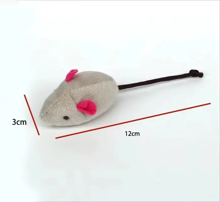 Mélanger le jouet pour animaux de compagnie herbe-aux-chats souris chats jouets amusant en peluche