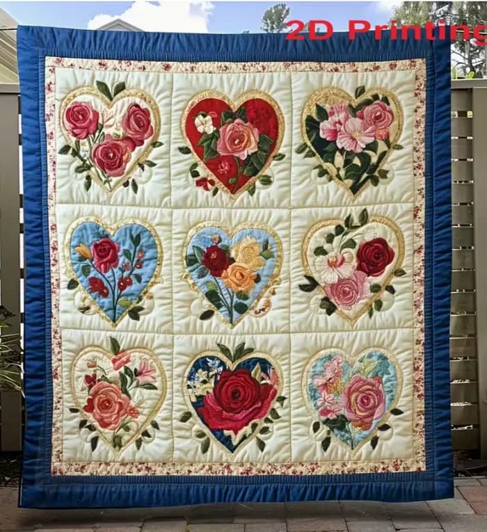 Couverture patchwork confortable pour chat avec des chats et des papillons