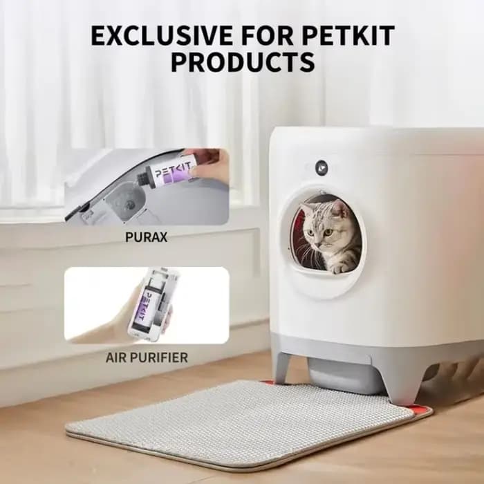 PETKITI – toilettes intelligentes pour chat, liquide désodorisant, désodorisant, stérilisation, accessoires de toilette pour chat, produits de nettoyage pour animaux de compagnie