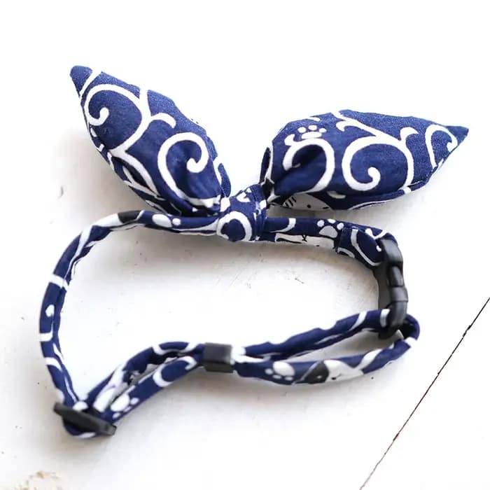 Collier pour chat noeud papillon
