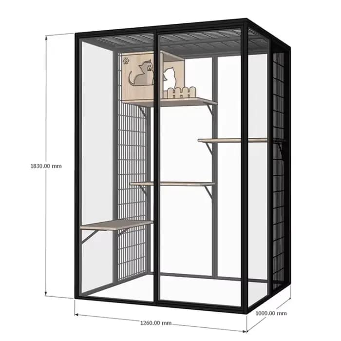 Catio – grande fenêtre d'intérieur
