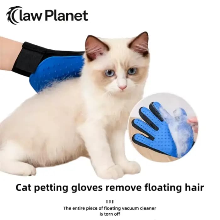 Gant de toilettage pour chat