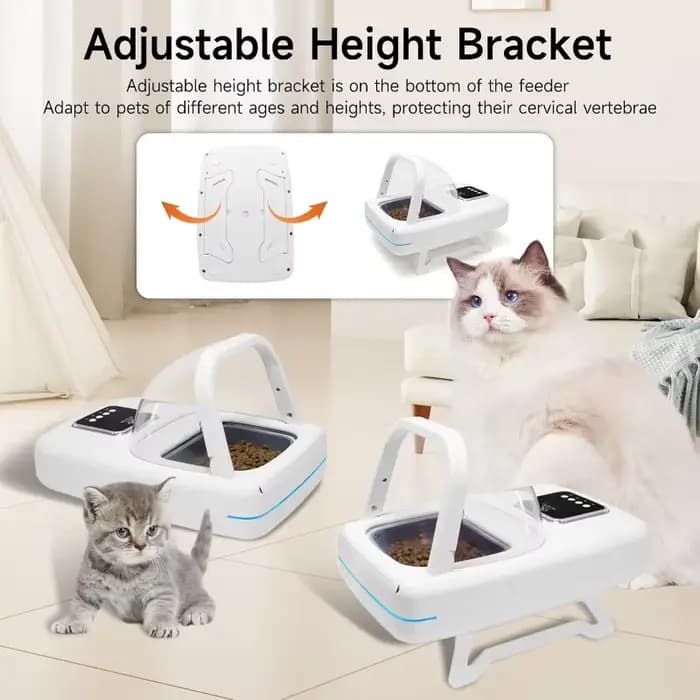 Distributeur automatique de nourriture pour animaux de compagnie avec capteur de collier