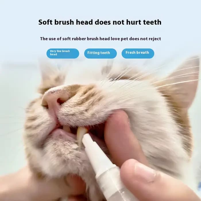 Brosse à dents pour animaux de compagnie