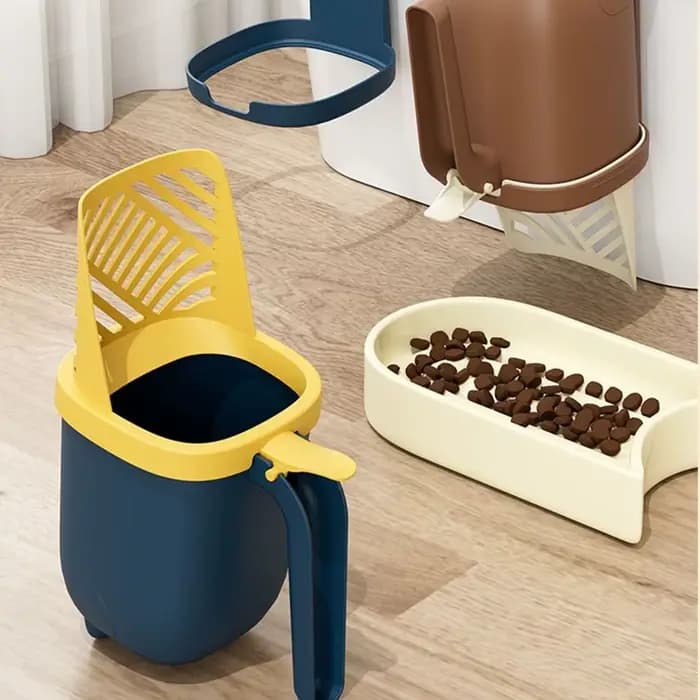 Filtre pour chat propre pelle à litière