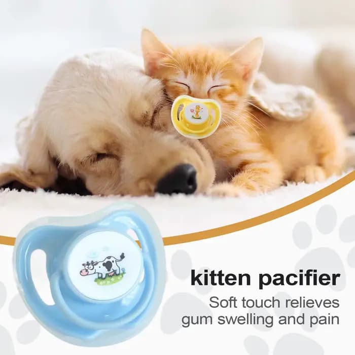 Sucettes pour chatons, 4 pièces