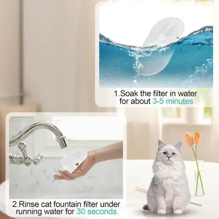 Filtres de remplacement pour fontaine d'eau pour chien et chat