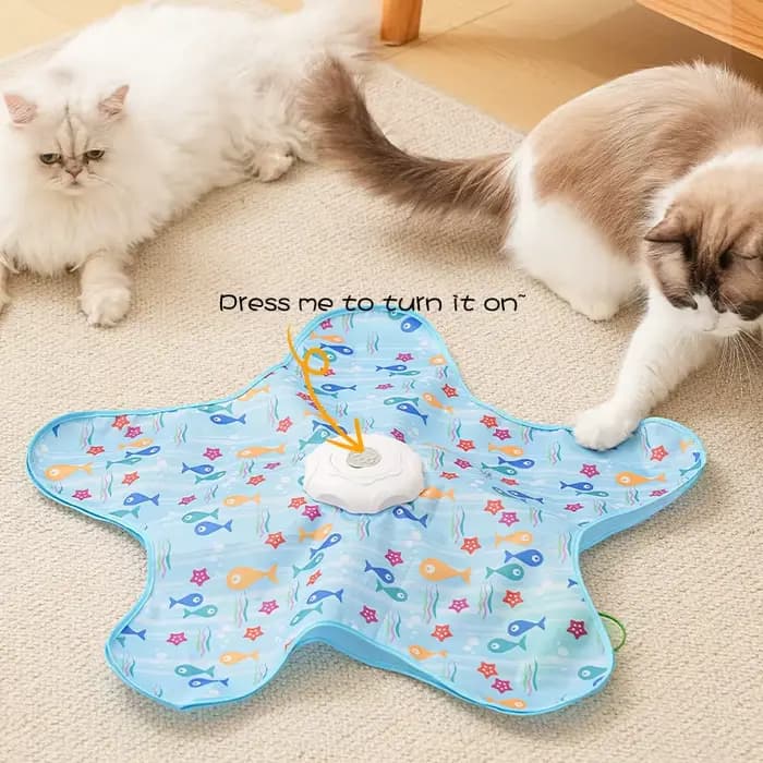 Jouet électrique interactif pour chat : bâton intelligent et amusant pour stimuler et soulager l'ennui