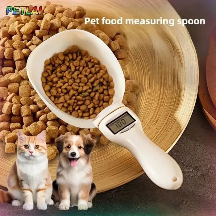 Cuillère doseuse pour aliments pour chats et chiens