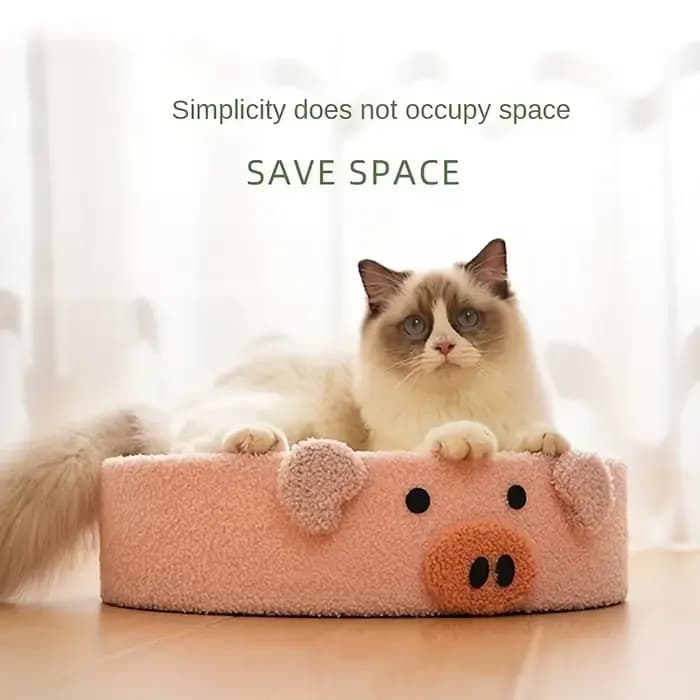 Tapis à gratter rond pour chat en sisal, griffoir 2-en-1, maison pour chat, jouet d'entraînement pour affûter les griffes, accessoires pour meubles