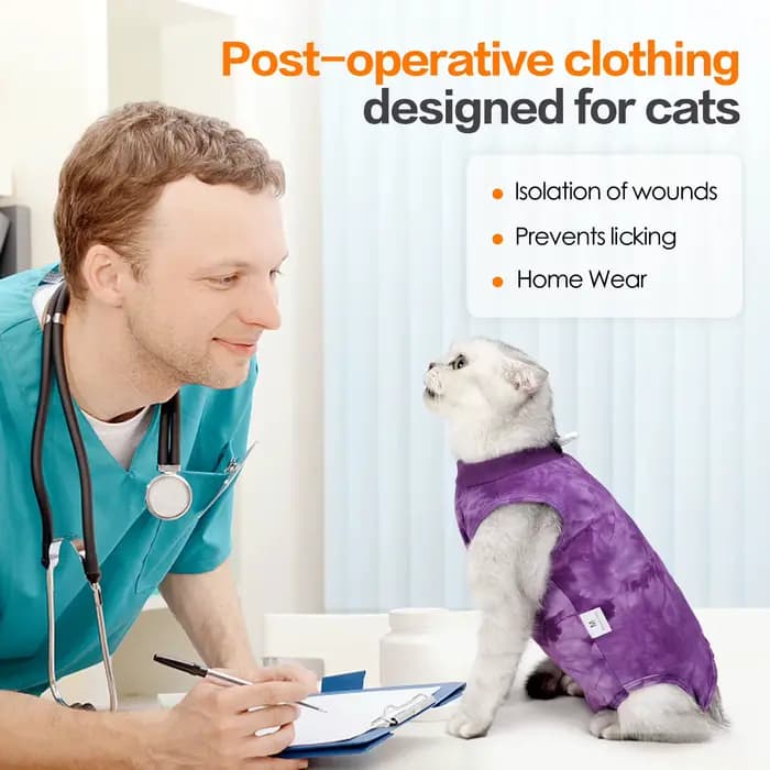 Glaçage de stérilisation pour chats de petite et moyenne taille