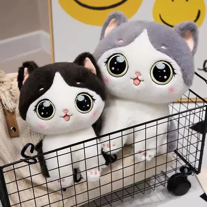 Jouet en peluche chat Super mignon de 24cm