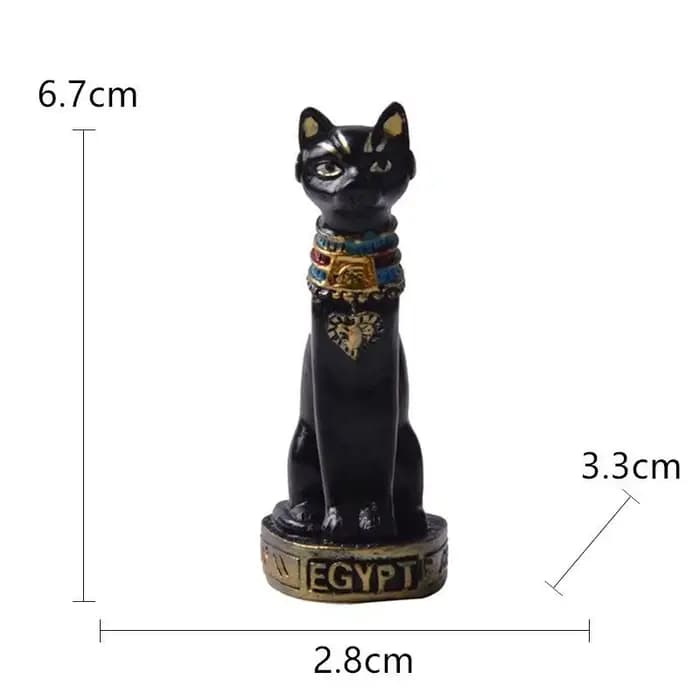 Statue de chat ornement