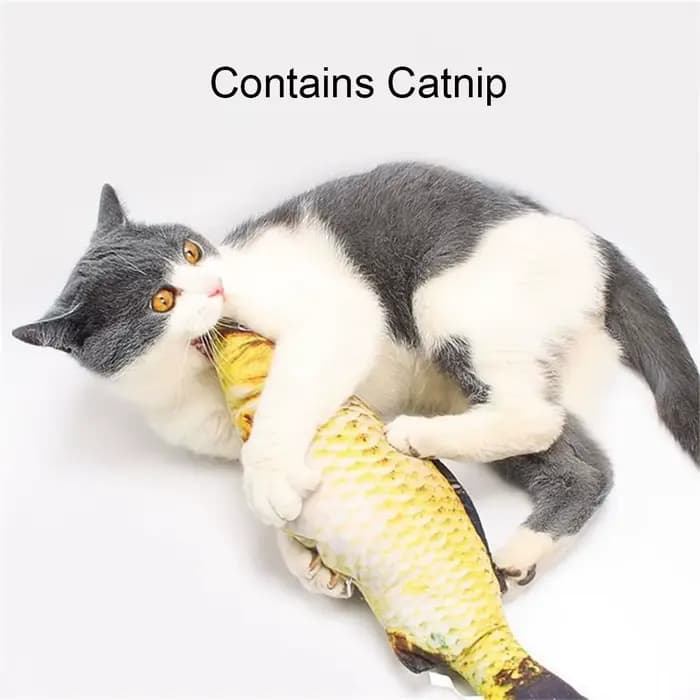Chat poisson jouet