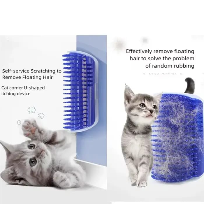 Brosse de massage pour chat