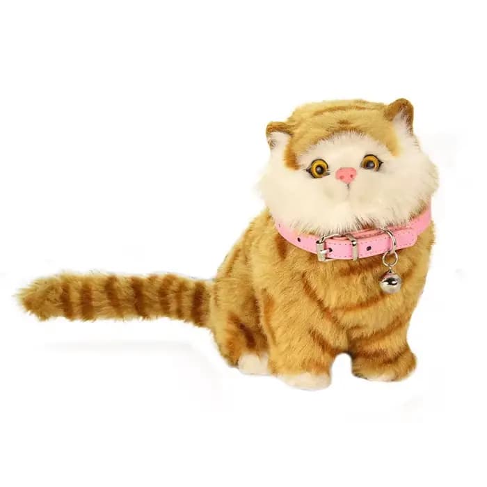 Collier réglable en cuir PU solide avec cloches pour animaux de compagnie
