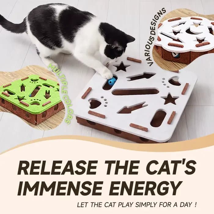Jouet de puzzle pour chat