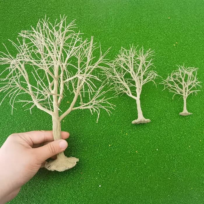 Tronc d'arbre en fil de 10 à 28cm