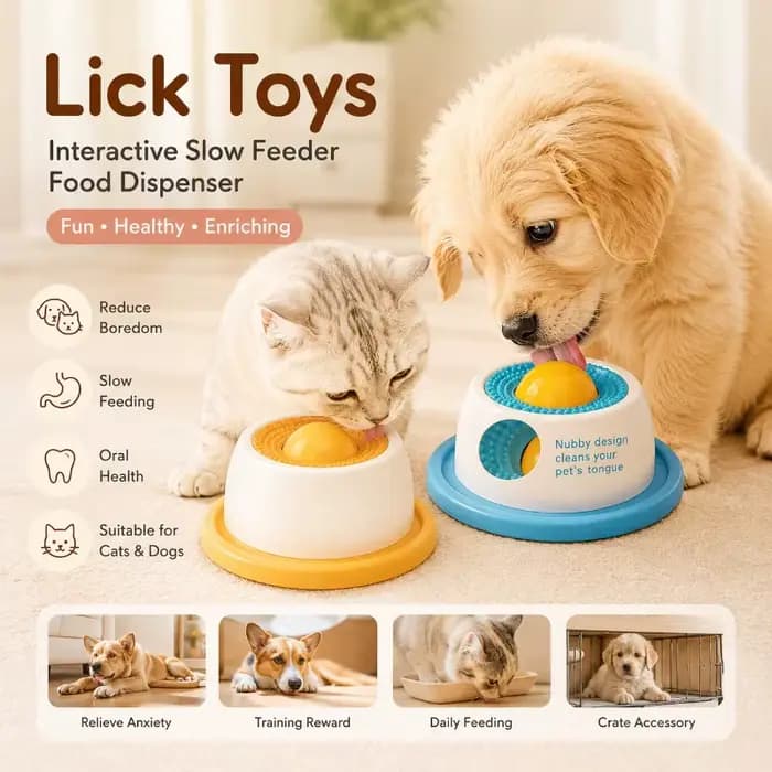 Jouet interactif pour chien et chat