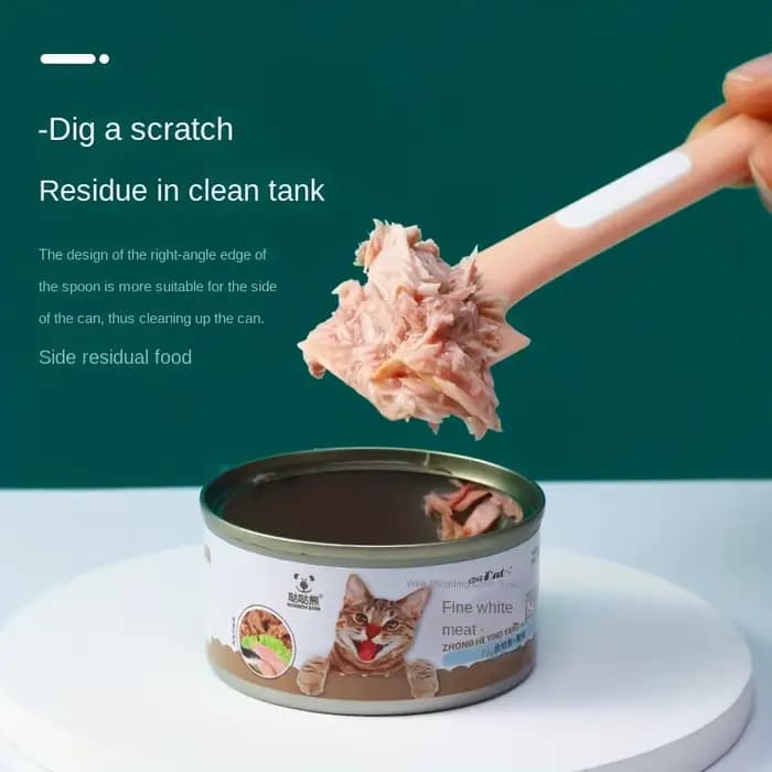 1 pièce de cuillère en conserve pour chat