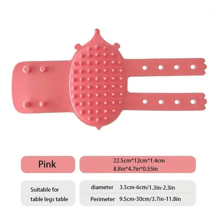 Grattoir à chat en silicone avec poils flexibles