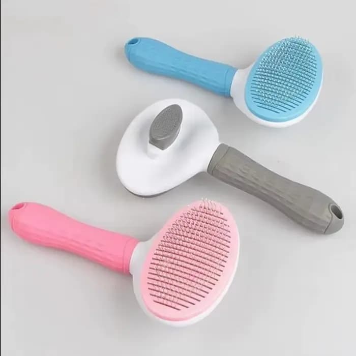 Brosse à poils pour chien et chat, peigne de toilettage et d'entretien, brosse pour chat en acier inoxydable, peigne pour chiens à poils longs, accessoires de nettoyage pour animaux de compagnie