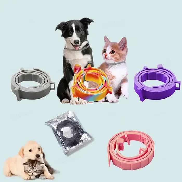Colliers apaisants aux phéromones pour chats et chiens