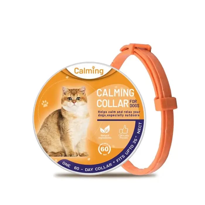 Collier apaisant imperméable et apaisant pour chien et chat