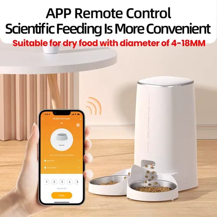 Mangeoire automatique intelligente pour animaux de compagnie
