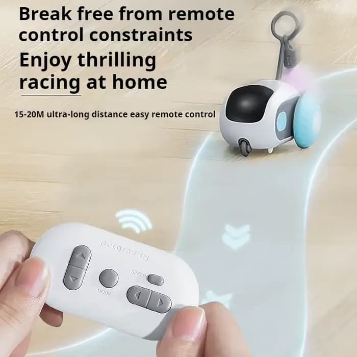 Jouet de voiture télécommandé Intelligent 2.0 pour chats