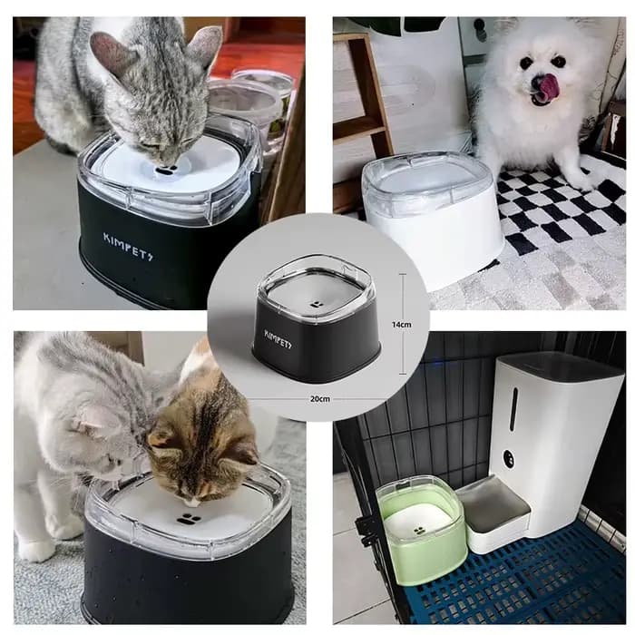Bol d'eau flottant pour animaux de compagnie