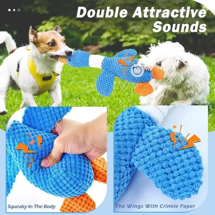 Jouets pour chats et chiens agressifs, jouet à mâcher qui couine, poupée en peluche interactive pour chats et chiens, produits pour animaux de compagnie