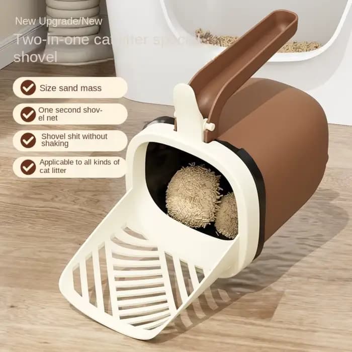 Filtre pour chat propre pelle à litière