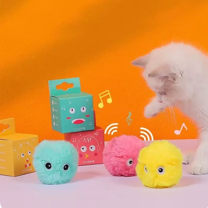 Jouets pour chats, balle interactive intelligente