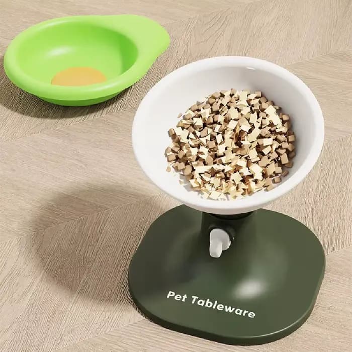 Bol à pieds hauts pour animaux de compagnie