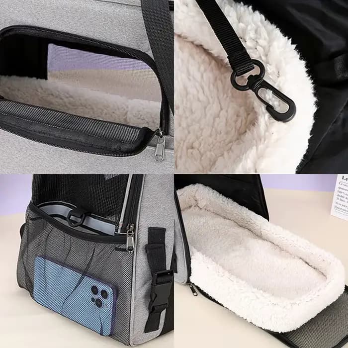 Sacs de Transport pour chiens portables à côtés souples