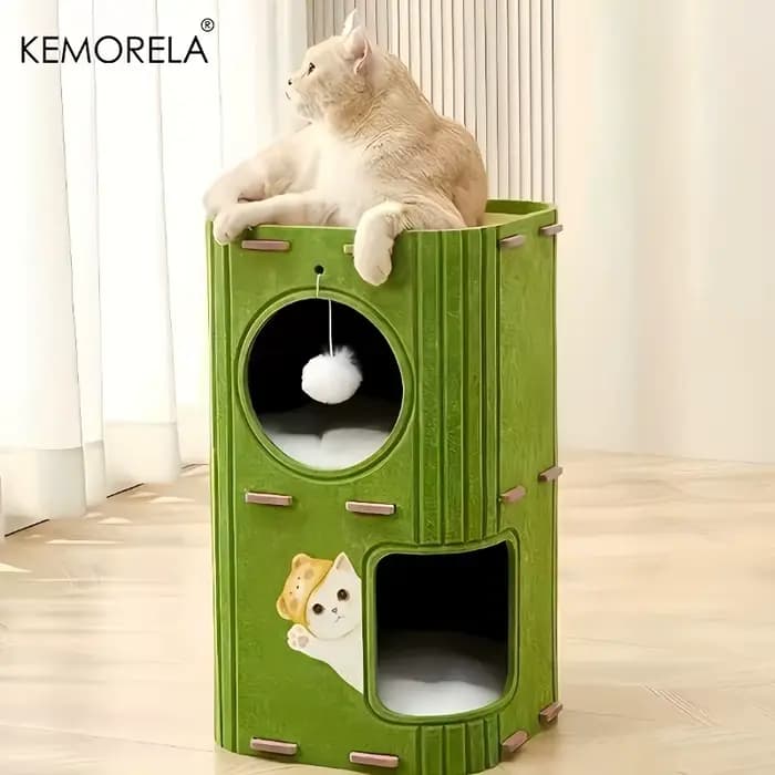 Côte pour chat 3D en forme d'arbre