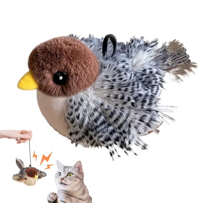 Flappy oiseau chat jouet mignon ailes battantes