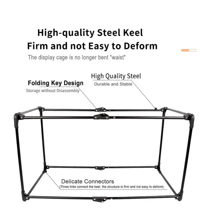 Grande cage de compétition pour chats, pliable, pour exposition, salle de maternité, cage professionnelle pour concours de chats