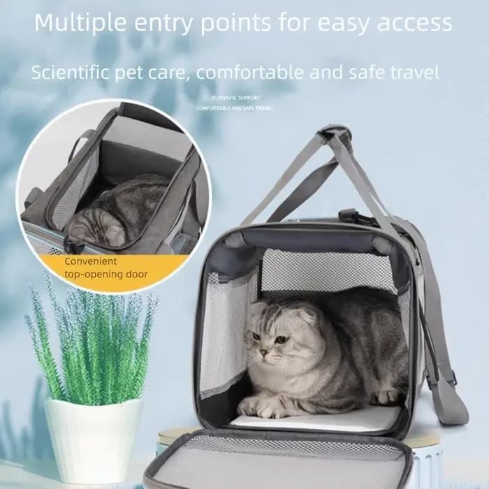 Sacs de Transport pliables en maille pour chat
