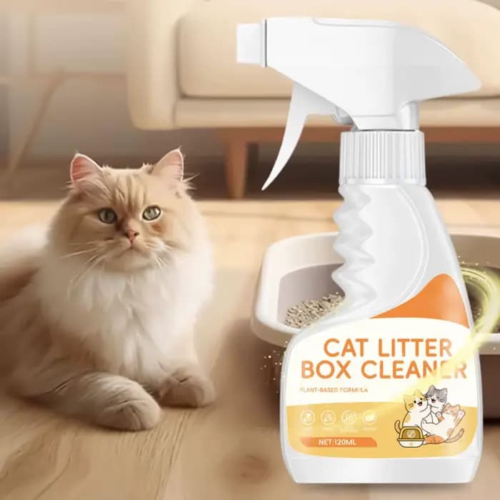 Spray désodorisant pour litière pour chat 120ml
